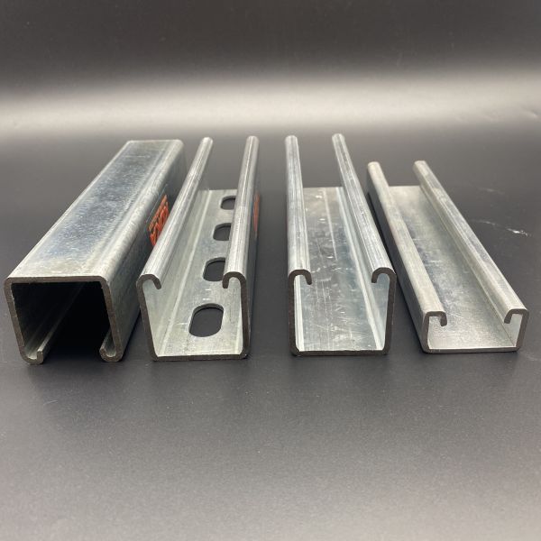 Hot Dip Galvanized C Channel 41x41 Perforated Solar Mounted Channel Rail