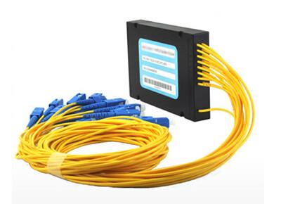 Networks Gpon Onu PLC splitter ABS Module For FTTH Project SC / APC