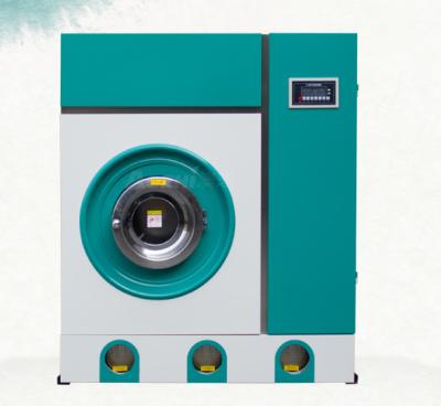 Máquina industrial da tinturaria de controle de computador, máquina 8kg do líquido de limpeza seco de pano