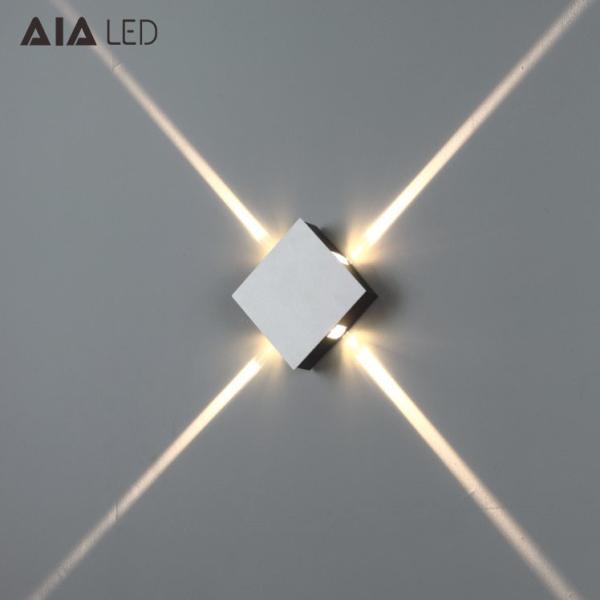 Steel inside 4x1W  IP20 modern 5degree beam angle LED wall light /LED decoration wall light