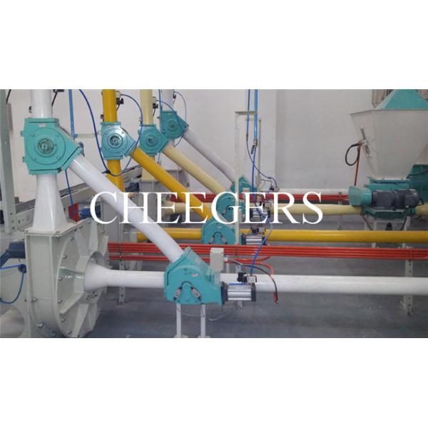 Пневматические привод нержавеющей стали 304 перекрывного клапана DN200 двойной