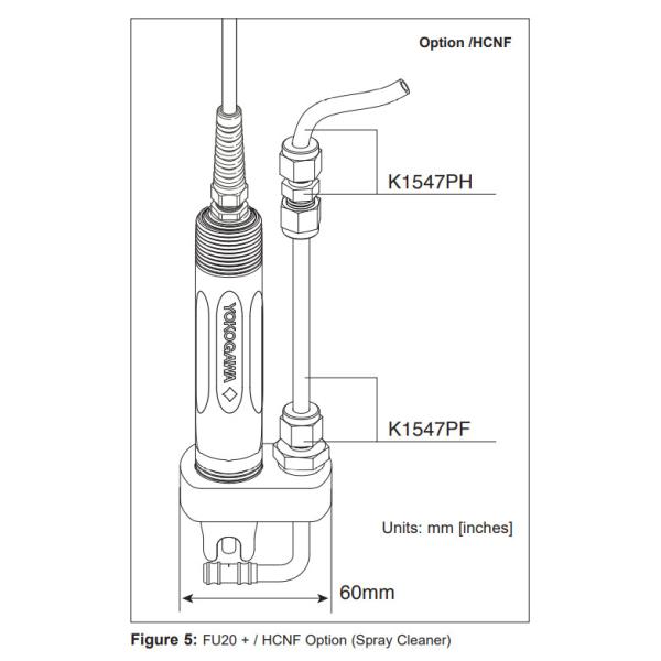 Тип датчик PH21 PH4 OR4 модели FU20 Yokogawa Widebody ПЭ-АШ ORP