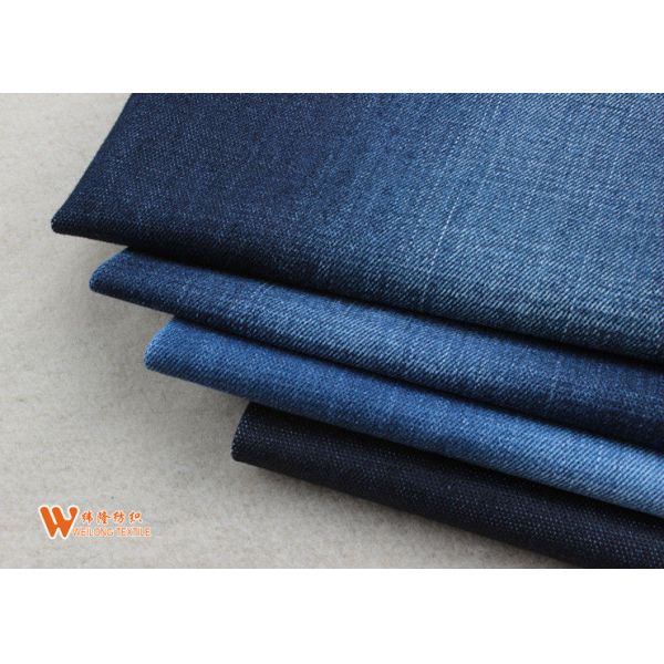 Factory Low Prices Indigo Woven Denim Jeans Twill Woven Fabric