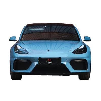 Auto Parts for Tesla Model 3 Body Kit PP Plastic Material MODEL 3 Upgraded GT4-style Front Bumper Body Kit