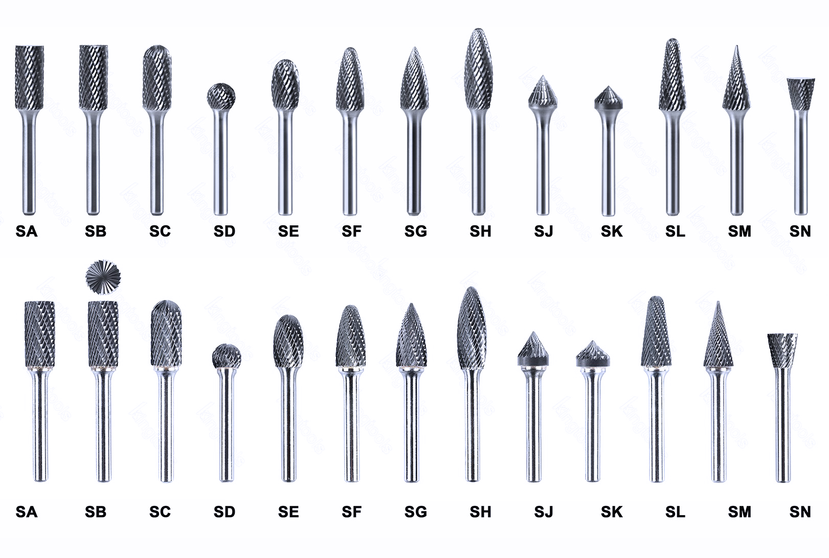 Solid Carbide Burr with Polished Surface and Custom Size Support for Locksmiths and Firefighters