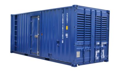 Gerador grande 16KW do Dg do gerador diesel original do recipiente do motor a 1500KW