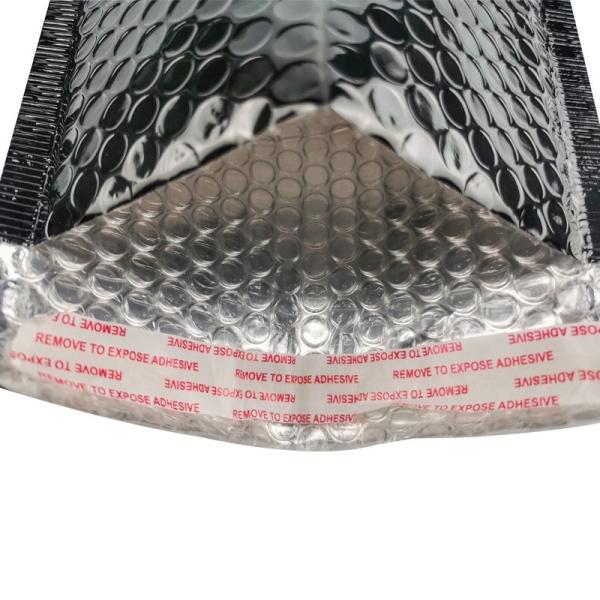 OEM Holographic Bubble Mailers Aluminum Foil Mailers Colored air shipping Bubble Bag