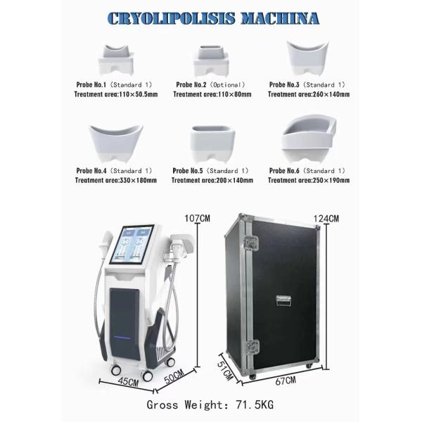 360 Ice Sculpture Cryolipolysis Fat Freeze Slimming Machine Body Fat Removal Belly Fat Reducing Machine for Salon