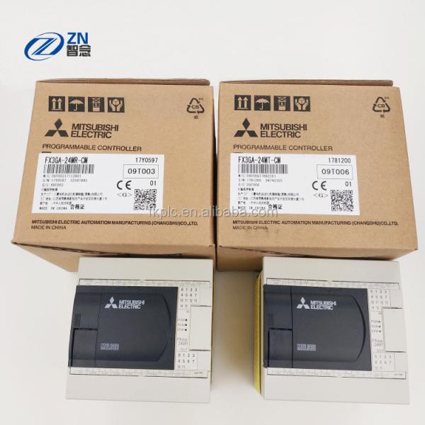 32W FX Series Mitsubishi PLC Module 60Hz FX3GA-60MT-CM 36 Input 24 Relay Output