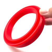Anel de vedação de óleo hidráulico resistente à temperatura cor 70-90 Dureza