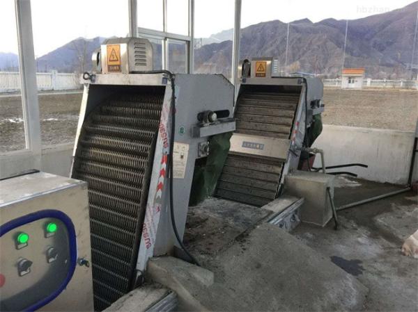 4.5KW 17m3/H Filtration Wastewater Treatment Screw Press Dehydrator Inner Flow Mesh Plate Grille