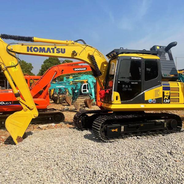 Excavadora Komatsu Pc130-7 de segunda mano con excavadoras de 13 toneladas