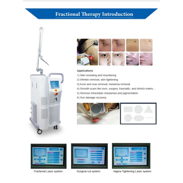 Fotona 4d Fraxel CO2 Fractional Laser Machine 10600nm for Skin Resurfacing