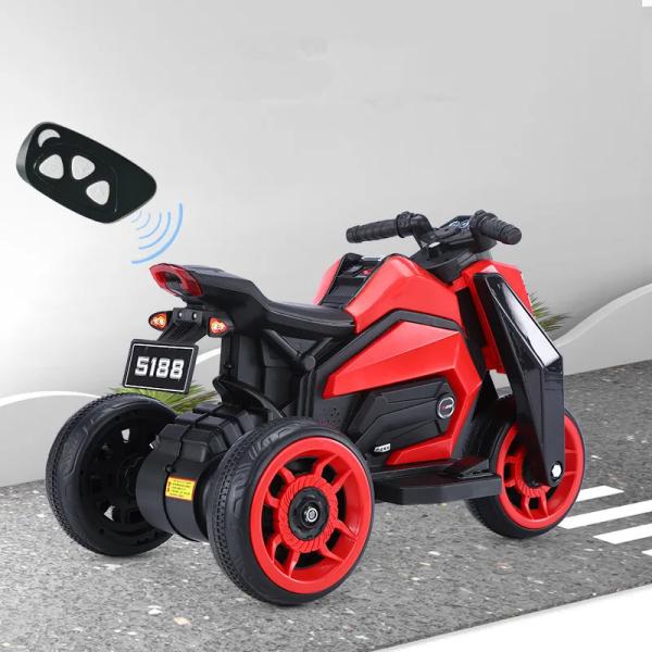 Fast Speed 6V4.5Ah Kids Electric Tricycle Kids Three Wheel Motorcycle 50kg Max Load