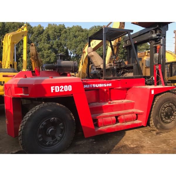 Дешево 20 тонн использовала промышленные грузоподъемники, дизельный использующий энергию грузоподъемник Мицубиси FD200