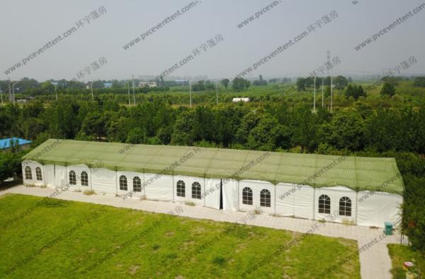 15 x 30m Giant White PVC Event Tent , Outdoor Canopy Party Tent Camouflage Decorations