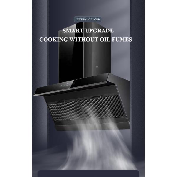 1200 Cfm Recirculating Side Suction Cooker Hood For Kitchen