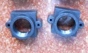 Plastic/plastic-steel M12x0.5 mount Lens Holder, 20mm fixed pitch holder, height 14.5mm