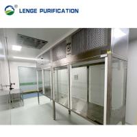 SUS 304 Armário laminar de fluxo de ar 1800 × 1200 × 650 com suporte