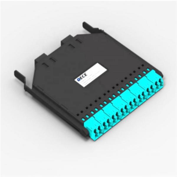 Mental 24 Core Mpo LC Cassette , MTP MPO Connector LGX Fiber Cassette