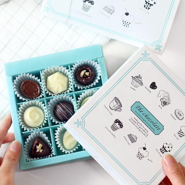Chocolate Gift 1200g Grey Board Custom Food Packaging Boxes