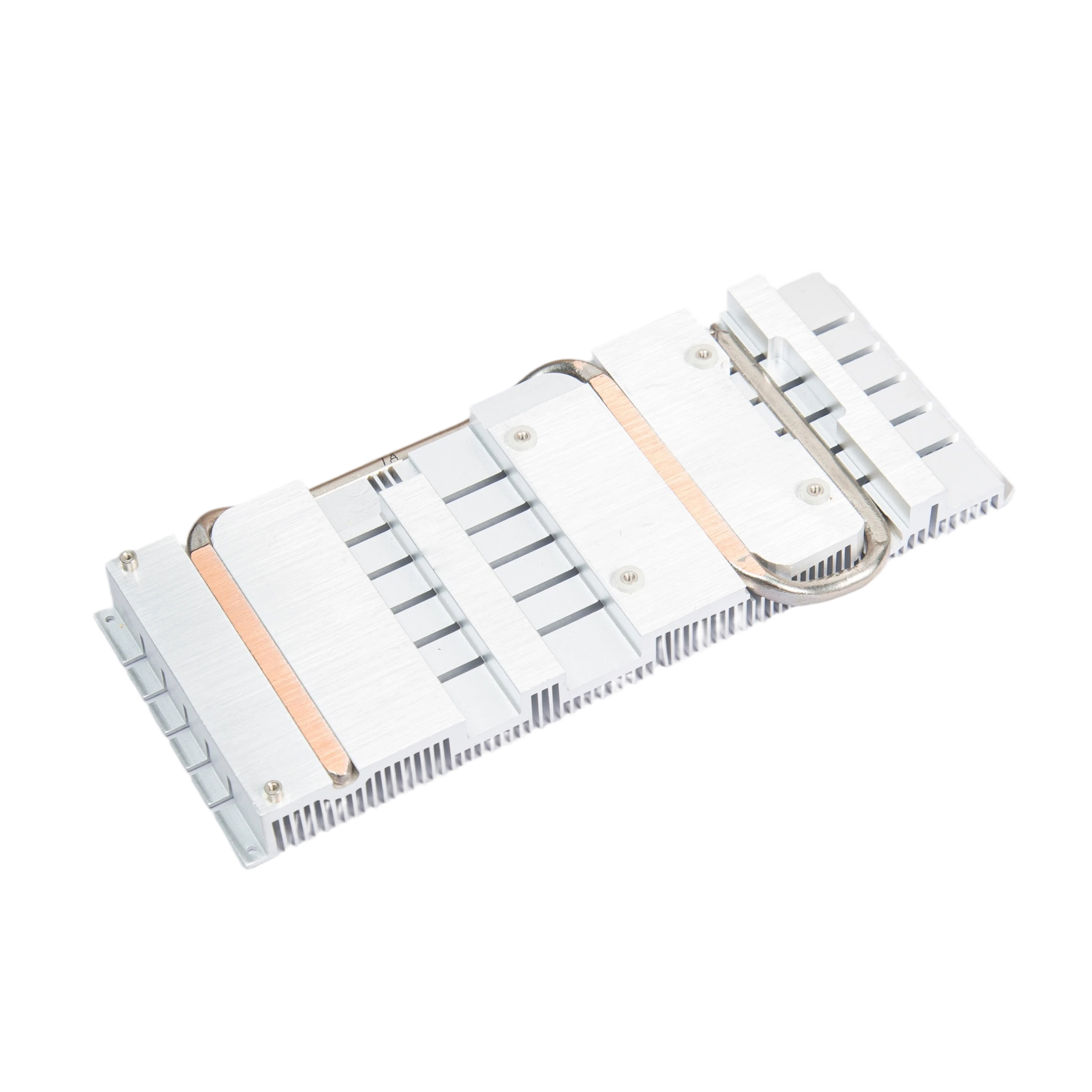 Ultra Thin ITX Graphics Card Heatsink Nickel Plated Heat Pipe Aluminum Profile Silent Cooling Module