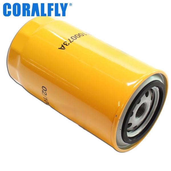 99,99% эффективность 02 100073 TS 16949 фильтра для масла JCB