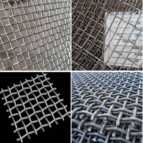 65mn Steel Woven Wire Mesh Mining Screen Mesh for Crusher and Vibrating Screen