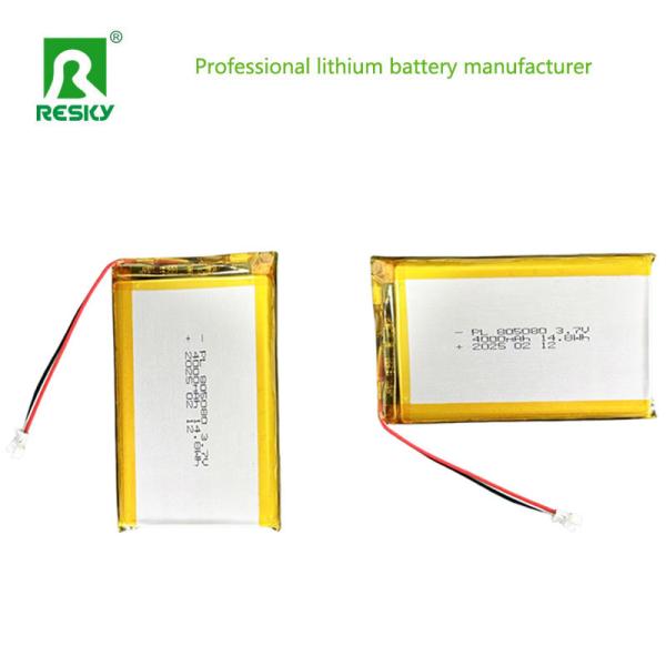 リチウムセル 955062 805080 3.7V 4000mAh 14.8wh リチャージ可能なリチウムポリマーバッテリーパック