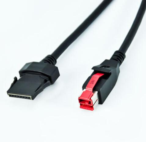 IBM 4610 Epson Printer USB Cable Multi Color Unique Cable Locking Feature