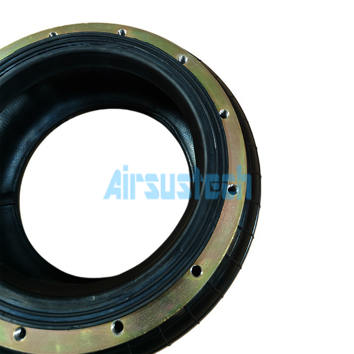 12X1P05 Single Convoluted Rubber Air Spring Flange Connection with ø231.8MM PCD