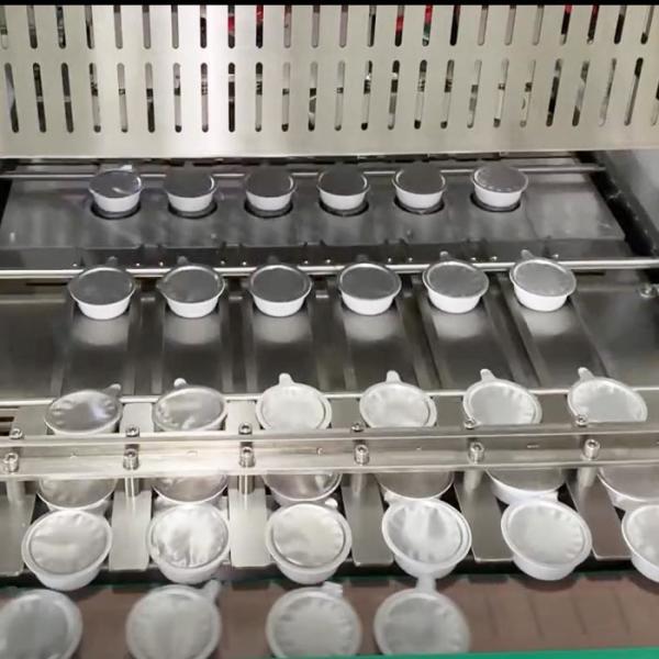 АТФС-6 машина для упаковки блюд на тарелках 40-60 тарелок в минуту