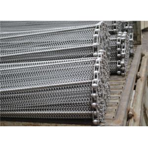 Stainless Steel Mesh Conveyor Belt , Horseshoe Wire Mesh Heat Resistance