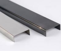 De aço inoxidável U laminado 304 canaletas em U dá forma ao canal de aço inoxidável 6m