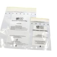 Saco biológico do espécime do teste patológico médico que pode escrever-se