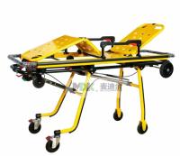 Dispositif d'ambulance de premier secours en alliage d'aluminium avec structure mécanique à jambe pliante et réglage de hauteur