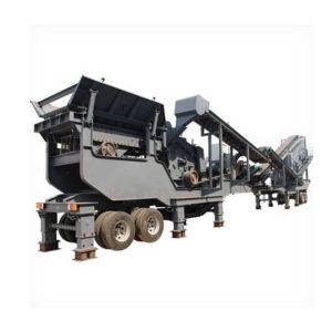 Mobile Crushing And Screening Station With Convenient Relocation