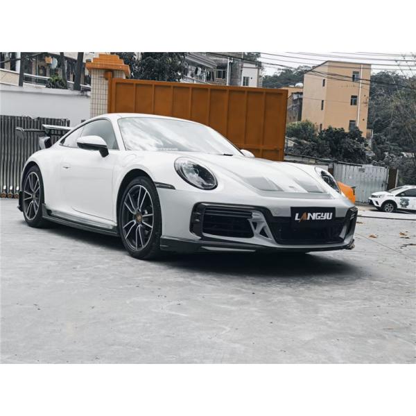 Auto Parts for Porsche 911 992 Body Kit 911 992 Turbo Upgraded Techart Style Front and Rear Bumper Cover Body Kit