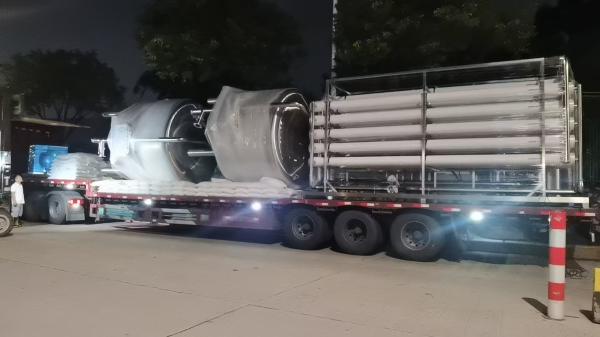 High-Capacity Reverse Osmosis Seawater Purification System