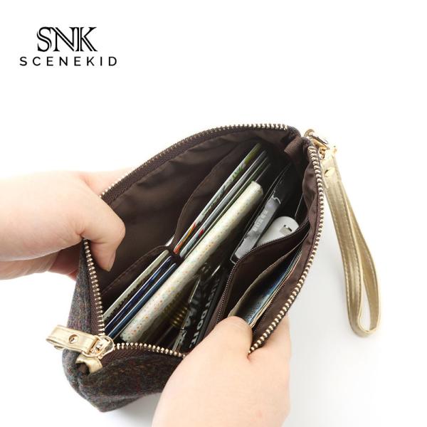 Zipper Polyester Waterproof Portable Cosmetic Bag