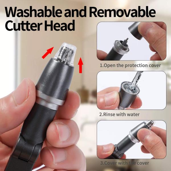 1.76 Ounces Mini Ear Nose Hair Trimmer Phone Interface For Men Women Typ C