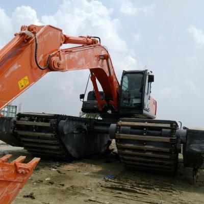 Anti-corrosion Floating Amphibious Pontoon undercarriage excavator for sale working in swamp and water