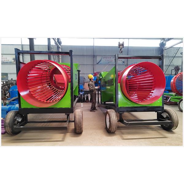 Feeding Size Less Than 300mm Shaftless Roller Sand Screen Machine for Blue Stone