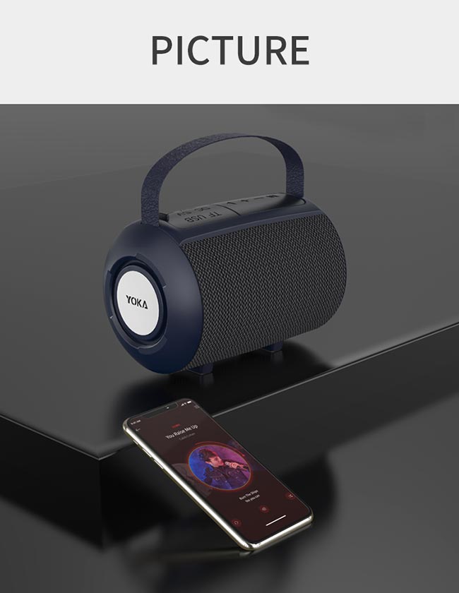 Мини диктор Bluetooth портативной машинки мобильного телефона 128mm светлого режима размера