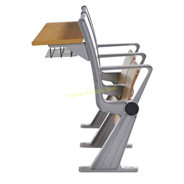 Floor Amount Metal Plywood Folding Up Student Chair And Table For Stadium