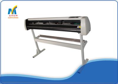 1.35 Meters Vinyl Cutting Plotter Machine With Double Cutter Position / Pressing Strips