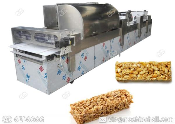 Commercial Cereal Bars Machine Forming Puffed Rice With Progressive Technology
