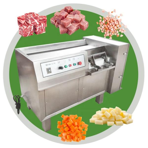 Professional manufacturer chicken Breast Cubes Cutting Cutter frozen meat cube cutting machine