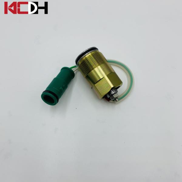 Штепсельная вилка K3V63 зеленого цвета клапана соленоида гидронасоса частей запасной части SK200-6 экскаватора Kobelco
