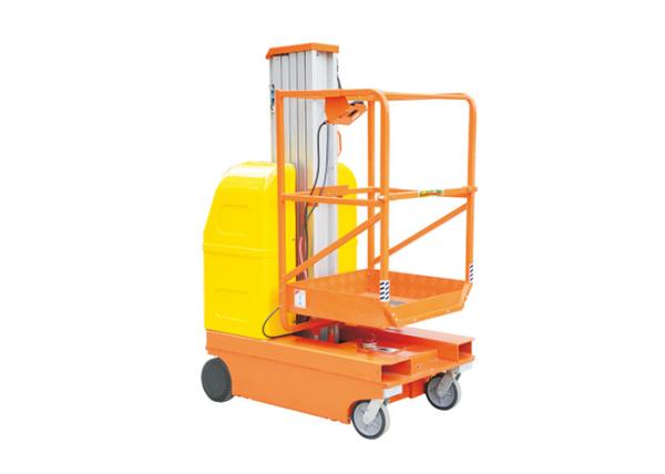 AMWP-1000 Single Mast Self-propelled Aerial Work Platform Lift Capacity 150Kg